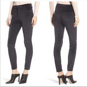 Hudson Jeans Barbara Super Skinny Velvet Jeans Sz 25